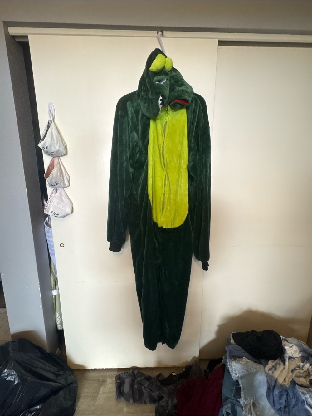 Target Kids Green Dragon Costume with Bright Lime Belly